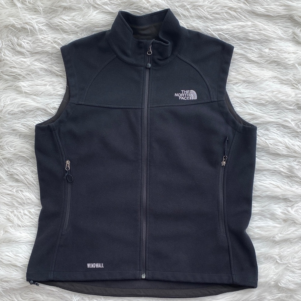 The North Face | Black WindWall Fleece Vest